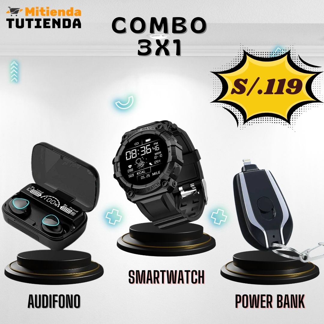 Combo (M10 + FD68 + Mini Power Bank)