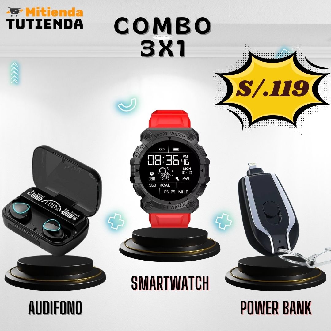 Combo (M10 + FD68 + Mini Power Bank)