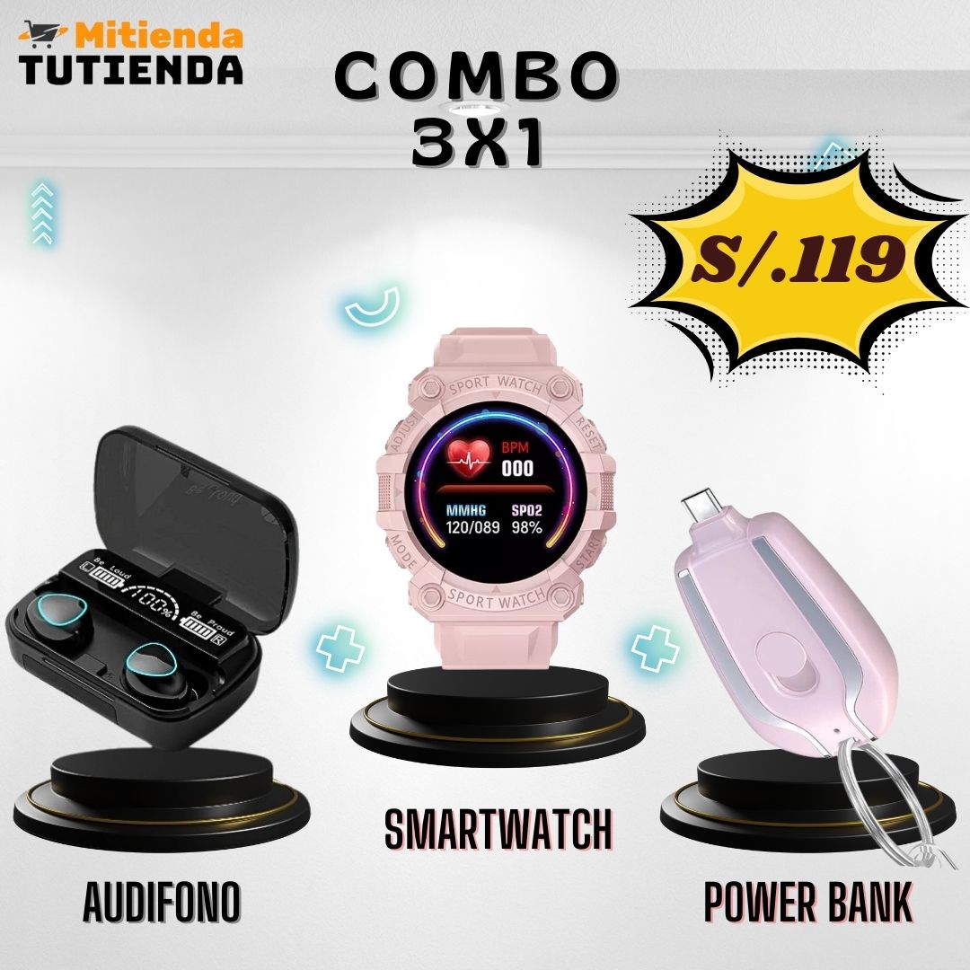 Combo (M10 + FD68 + Mini Power Bank)