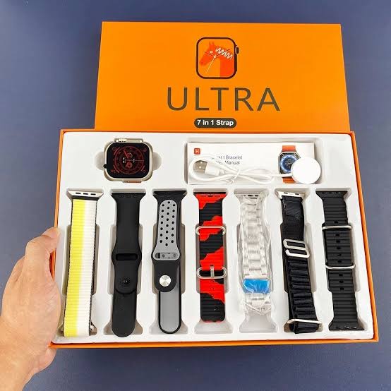 Combo P7 (7 en 1) - Smart Watch + 7 Correas Intercambiables