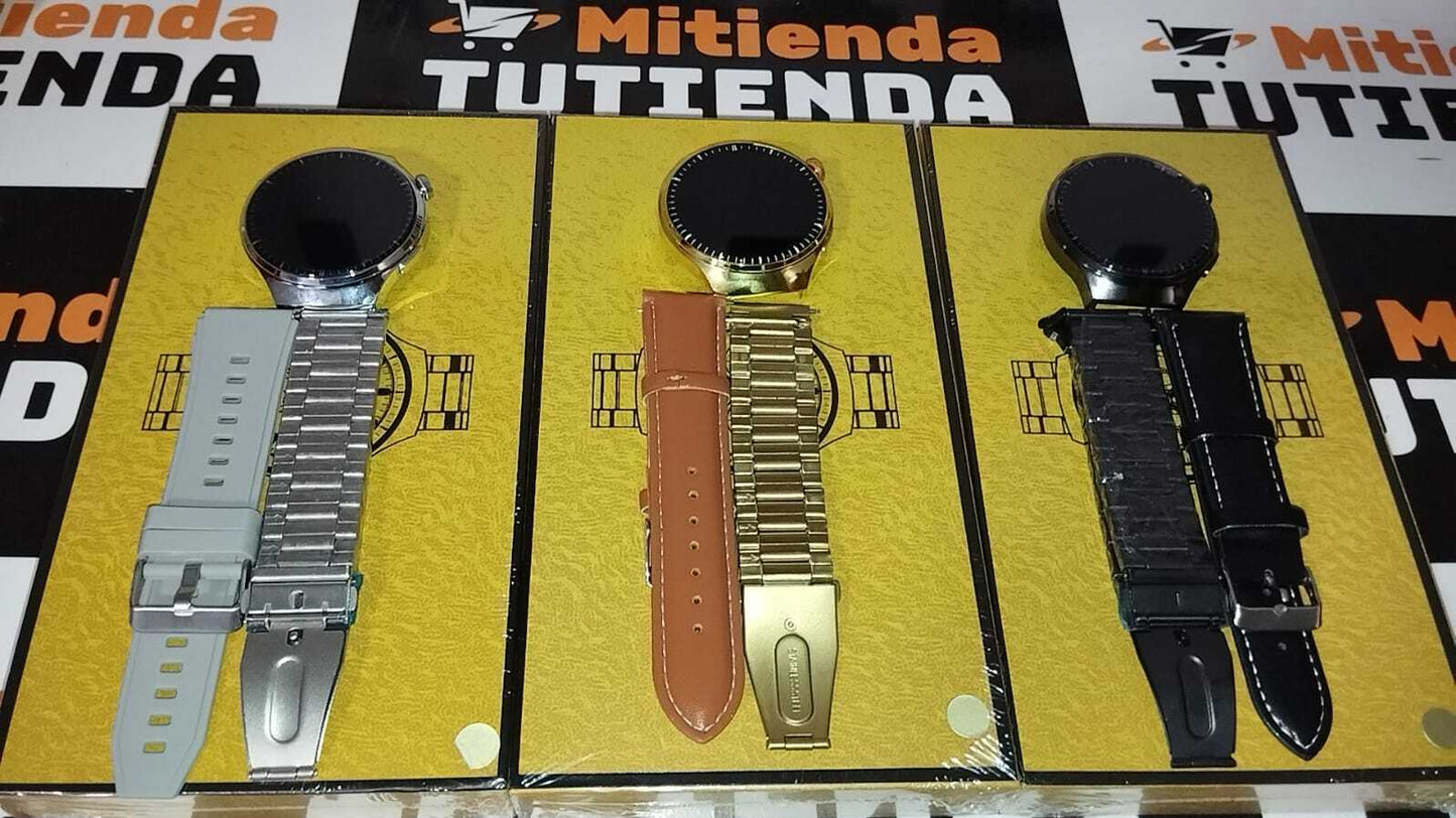 Combo P7 (4 x 1)(audífono M10 + WATCH 4 + Mini Power Bank - Correa)