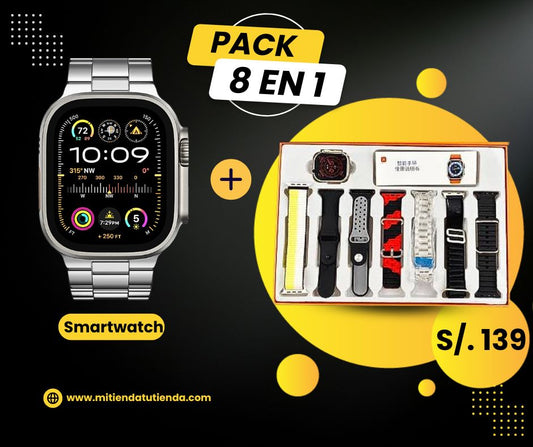 Combo P7 (7 en 1) - Smart Watch + 7 Correas Intercambiables