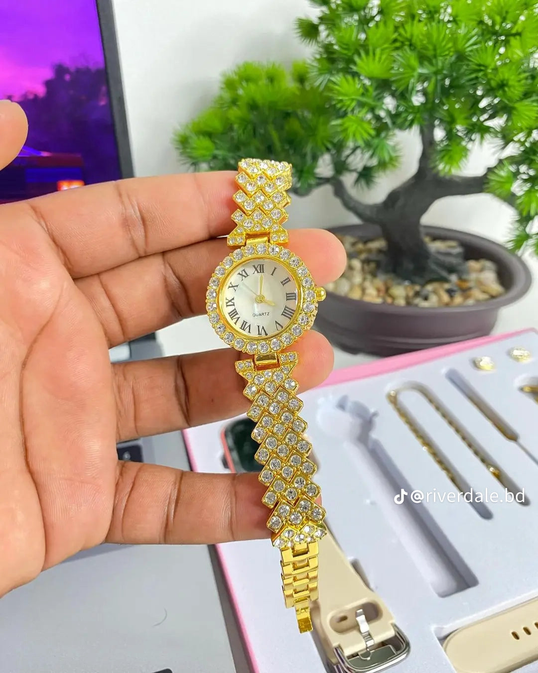 COMBO SMARTWATCH A58 PLUS + JOYERIA
